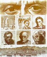 Picasso I. Aguafuerte, 20x24 cm. 2001